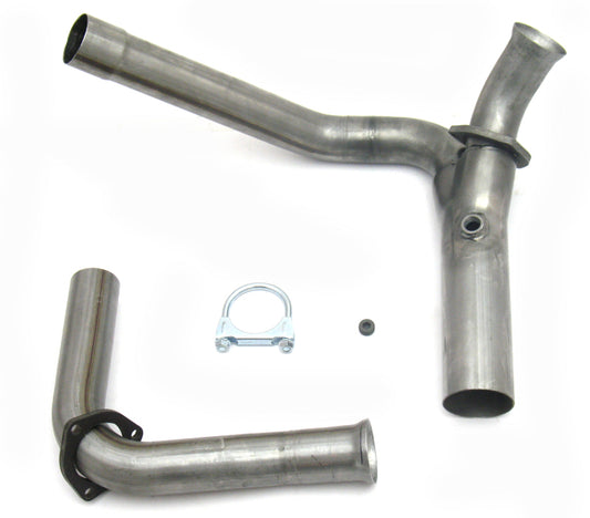 JBA 2831SY | 88-93 GM C/K PICKUP 4.3-5.7L 409SS EMISSIONS LEGAL MID PIPES; 1988-1993 - eliteracefab.com