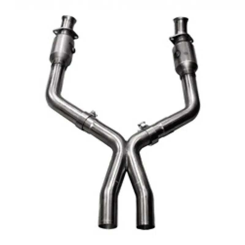 KOOKS 2-1/2" CATTED X-PIPE (05-10 MUSTANG GT) - eliteracefab.com