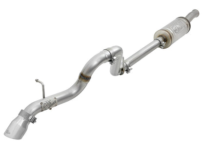 aFe MACH Force-Xp 2.5in 409SS Axle-Back Hi-Tuck Exh Sys w/ Pol Tip 18-20 Jeep Wrangler (JL) V6 3.6L aFe