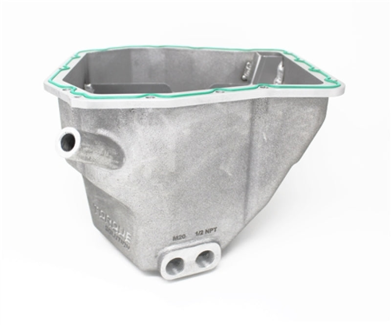 Torque Solution HD Oil Pan: Subaru EJ20/EJ25 - Silver - eliteracefab.com