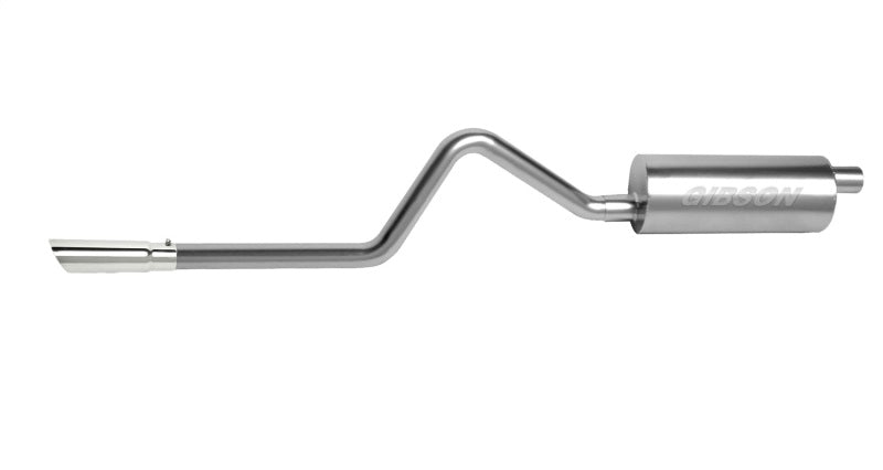 Gibson 91-96 Jeep Wrangler YJ 4.0L 2.5in Cat-Back Single Exhaust - Stainless Gibson