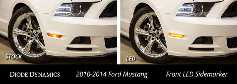 Diode Dynamics Mustang 2010 LED Sidemarkers Clear Set