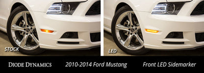 Diode Dynamics Mustang 2010 LED Sidemarkers Clear Set