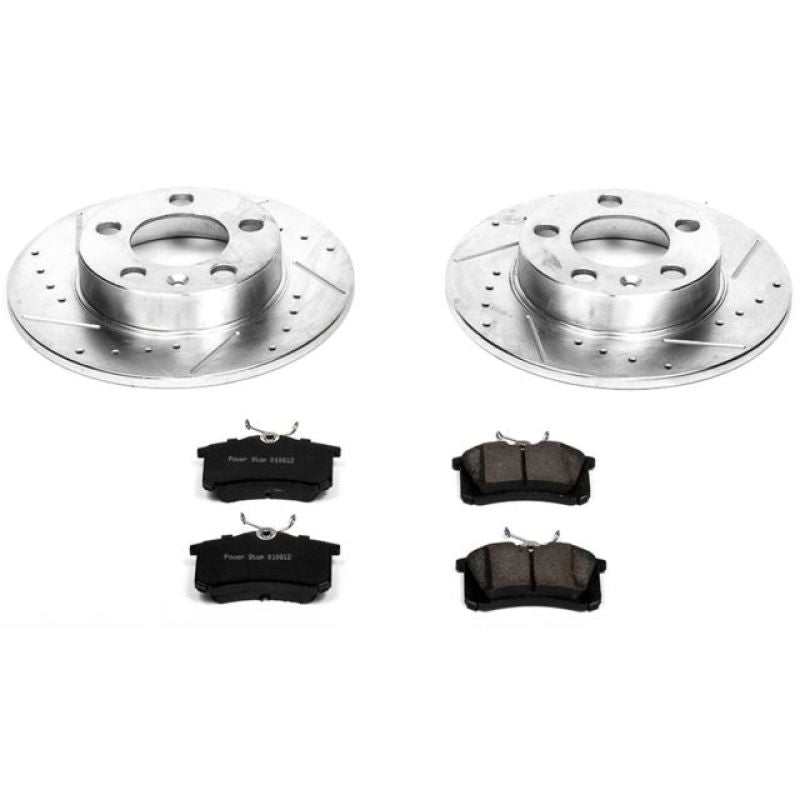 Power Stop 98-10 Volkswagen Beetle Rear Z23 Evolution Sport Brake Kit PowerStop