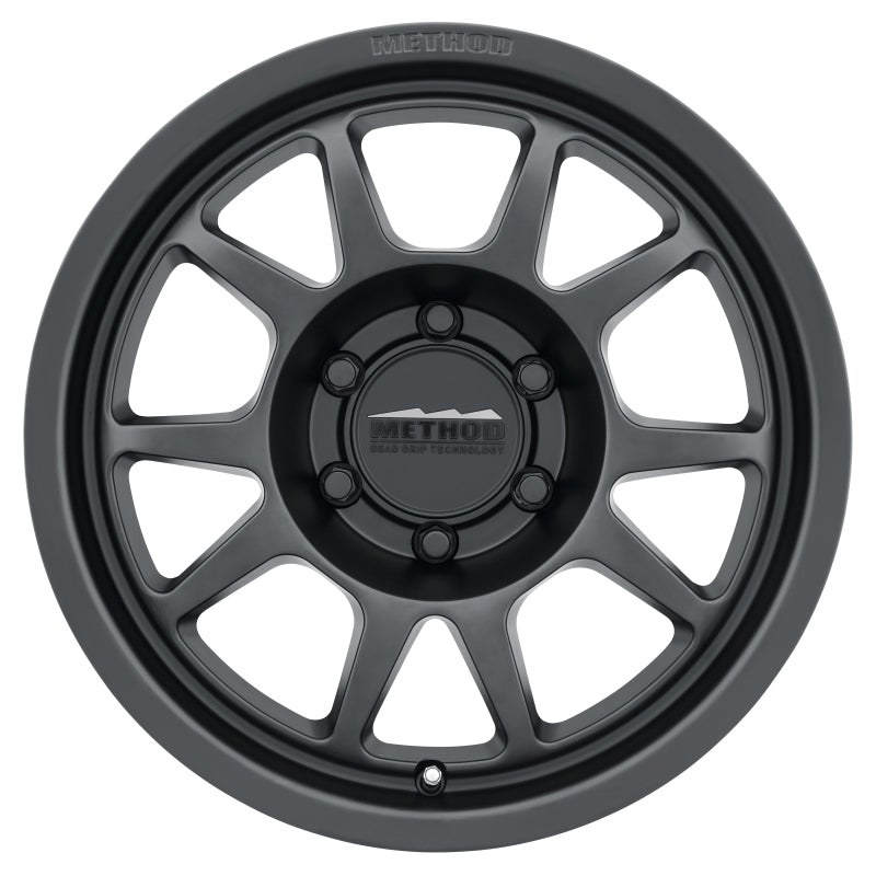 Method MR702 16x8 0mm Offset 6x5.5 106.25mm CB Matte Black Wheel - eliteracefab.com