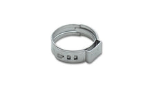 Load image into Gallery viewer, Vibrant One Ear Stepless Pinch Clamps 7.0-8.7mm clamping range (Pack of 10) SS 5mm band width - eliteracefab.com