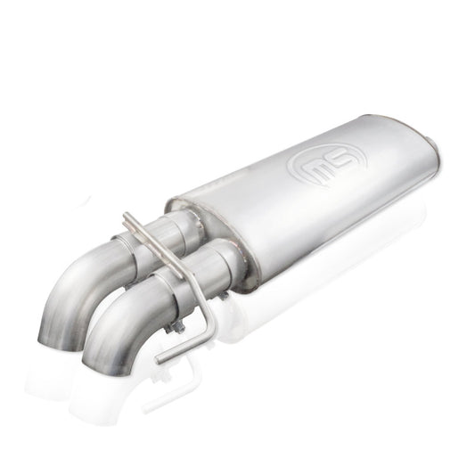 Stainless Works 2011-14 Ford F-150 Raptor Exhaust X-Pipe Resonator Dump In Front Of Rear Axle Stainless Works