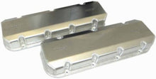 Load image into Gallery viewer, Moroso Chevrolet Big Block Valve Cover w/Billet Rail - 3in - Exhaust &amp; Intake Pockets - Aluminum