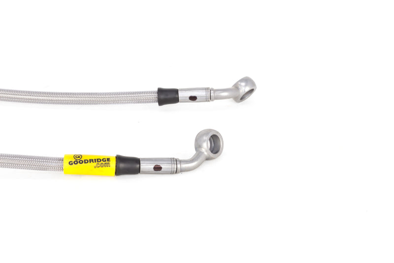 Goodridge 12-13 Honda Civic (Si Models) / 13 Acura ILX 2.4L Lrg Disc SS Brake Lines - eliteracefab.com