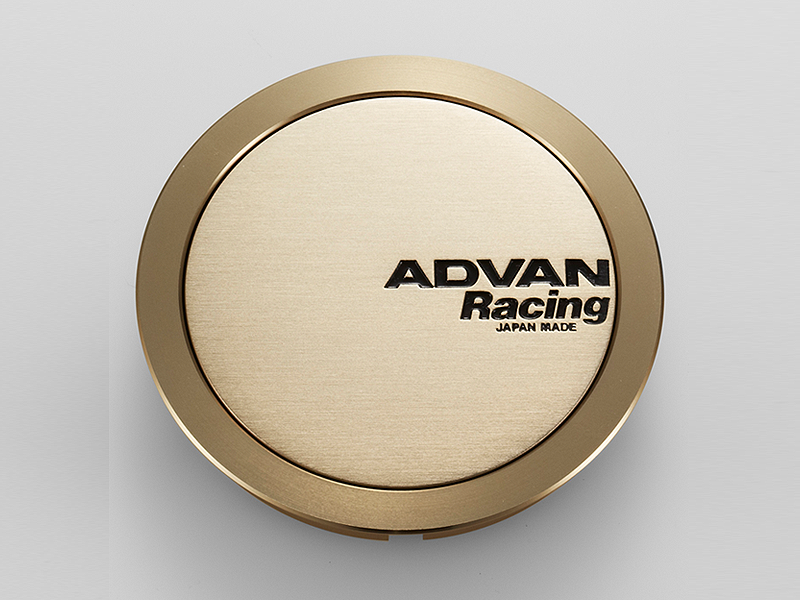 Advan V1211 73mm Full Flat Centercap - Bronze Alumite