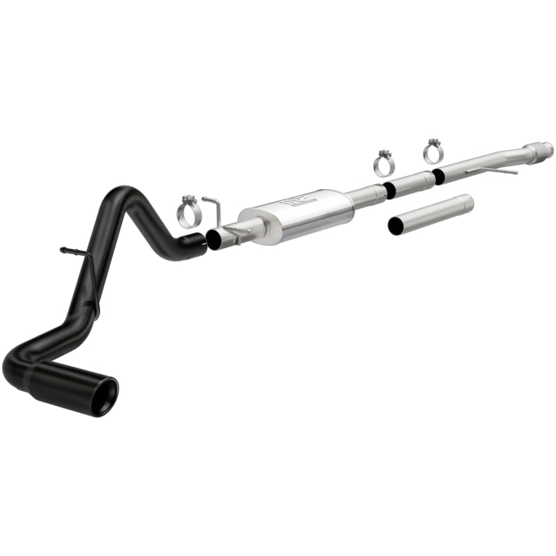 MagnaFlow 2019 Chevy Silverado 1500 V8 5.3L / V6 4.3L Street Series Cat-Back Exhaust w/ Black Tip Magnaflow