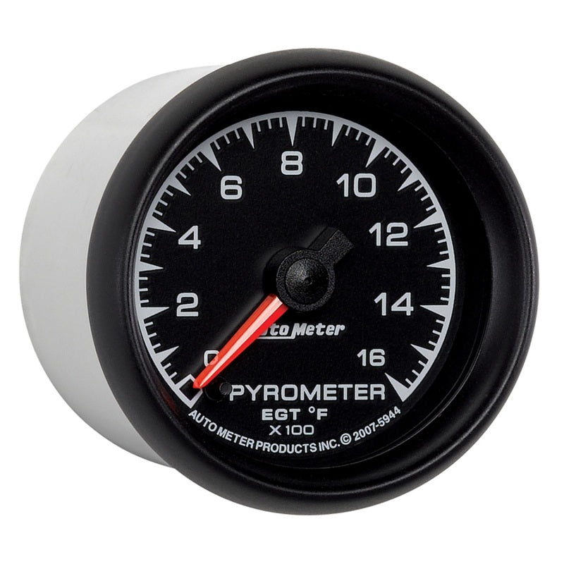 Autometer ES 52.4mm Pyrometer 0-1600 Degree F FSE Gauge 5944