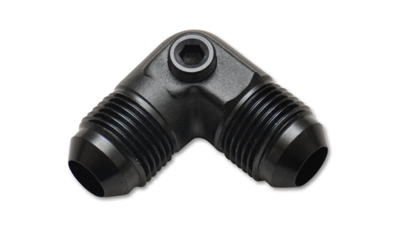 Vibrant Performance Male AN Flare 90 Degree Union Fitting with 1/8in NPT Port, -8AN, Automotive Performance Fabrication - Part 16538