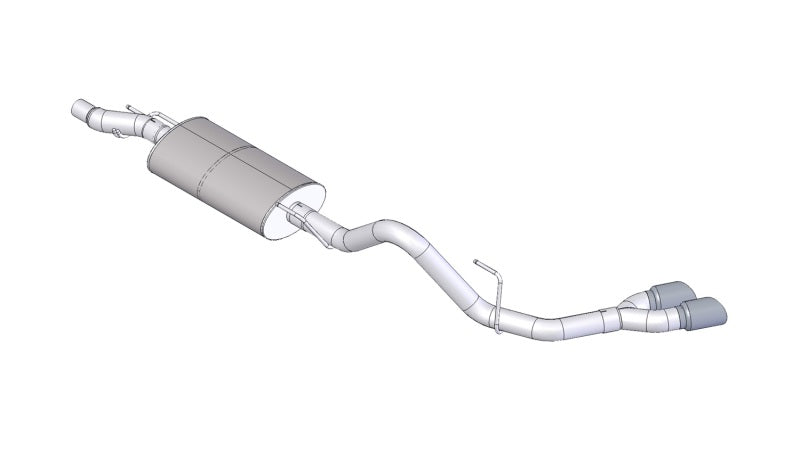 Corsa 11-13 Ford F-150 EcoBoost 3.5L V6 Black Sport Cat-Back Exhaust CORSA Performance