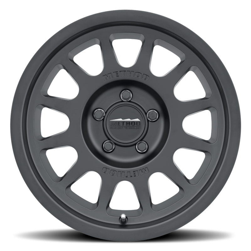 Method MR703 17x8.5 +25mm Offset 5x5 71.5mm CB Matte Black Wheel - eliteracefab.com