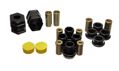 Energy Suspension 99-00 Honda Civic Si Black Front Control Arm Bushing Set - eliteracefab.com