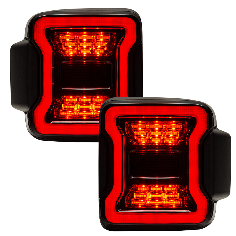 Oracle Jeep Wrangler JL Black Series LED Tail Lights - eliteracefab.com