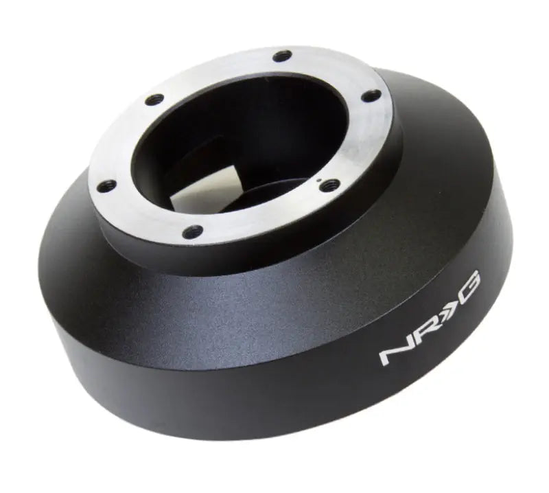 NRG Short Steering Wheel Adaptor Hub Black Subaru WRX 08-14| Subaru STI 08-14 - eliteracefab.com