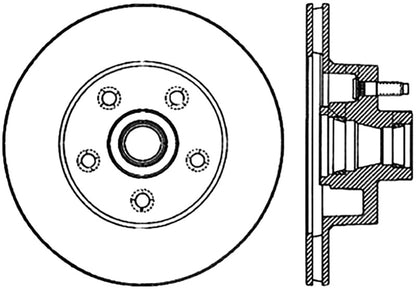 StopTech Slotted & Drilled Sport Brake Rotor Stoptech
