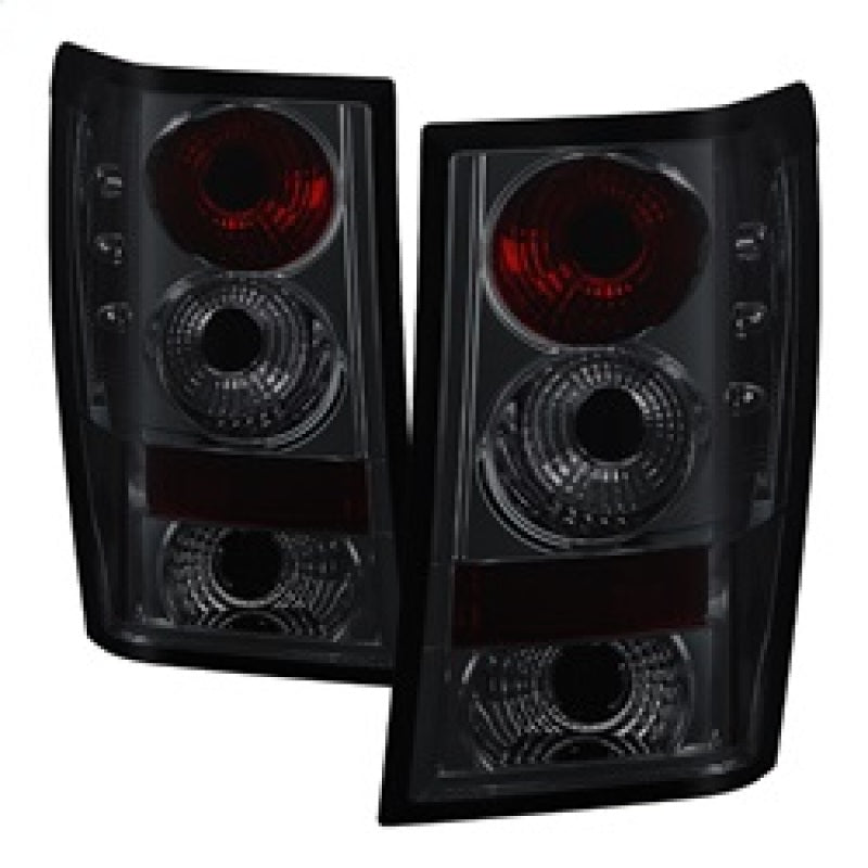 Spyder Jeep Grand Cherokee 05-06 Euro Style Tail Lights Smoke ALT-YD-JGC05-SM - eliteracefab.com