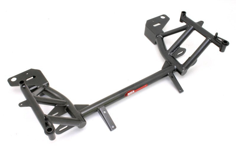 BMR 93-02 F-Body K-Member w/ No Motor Mounts and Pinto Rack Mounts - Black Hammertone