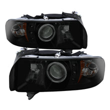 Load image into Gallery viewer, Spyder Dodge Ram 1500 94-01 Sport Projector Headlights LED Halo LED Blk Smke PRO-YD-DR94-HL-AM-BSM - eliteracefab.com