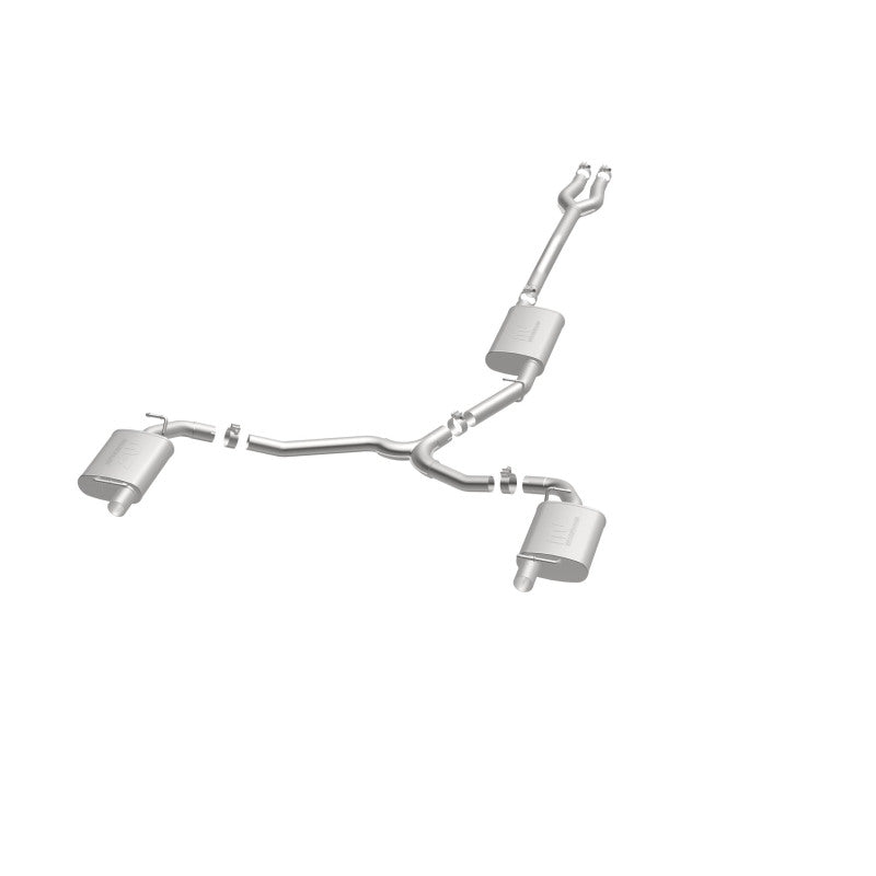 MagnaFlow Cat-Back SS Dual Split Rear Exit 2015 Dodge Charger/Chrysler 300C 3.6L V6 (Uses OEM Tips) Magnaflow
