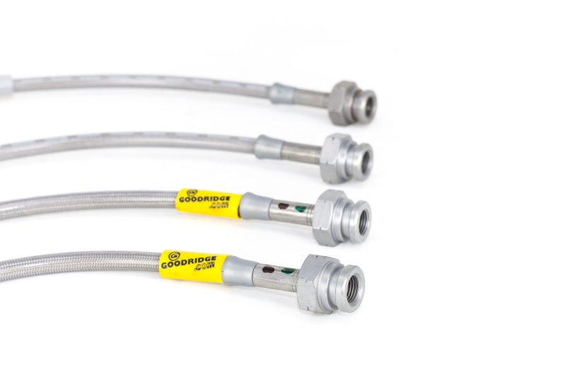 Goodridge 96-00 Honda Civic CX/DX/HX w/ Small Front Rotors SS Brake Lines - eliteracefab.com