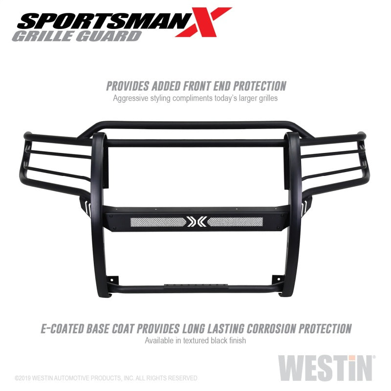 Westin 14-20 Toyota Tundra Sportsman X Grille Guard - Textured Black - eliteracefab.com