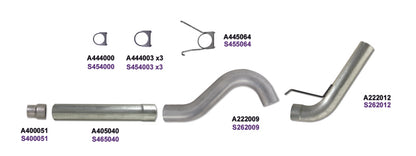 Diamond Eye 5in DPF-BACK AL 2013 DODGE 6.7L CUMMINS Diamond Eye Performance