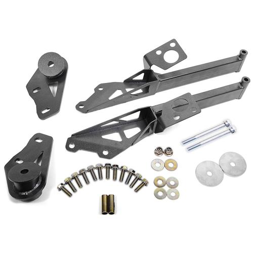 BMR SUSPENSION IRS SUBFRAME SUPPORT BRACE BLACK (2015+ MUSTANG) - eliteracefab.com