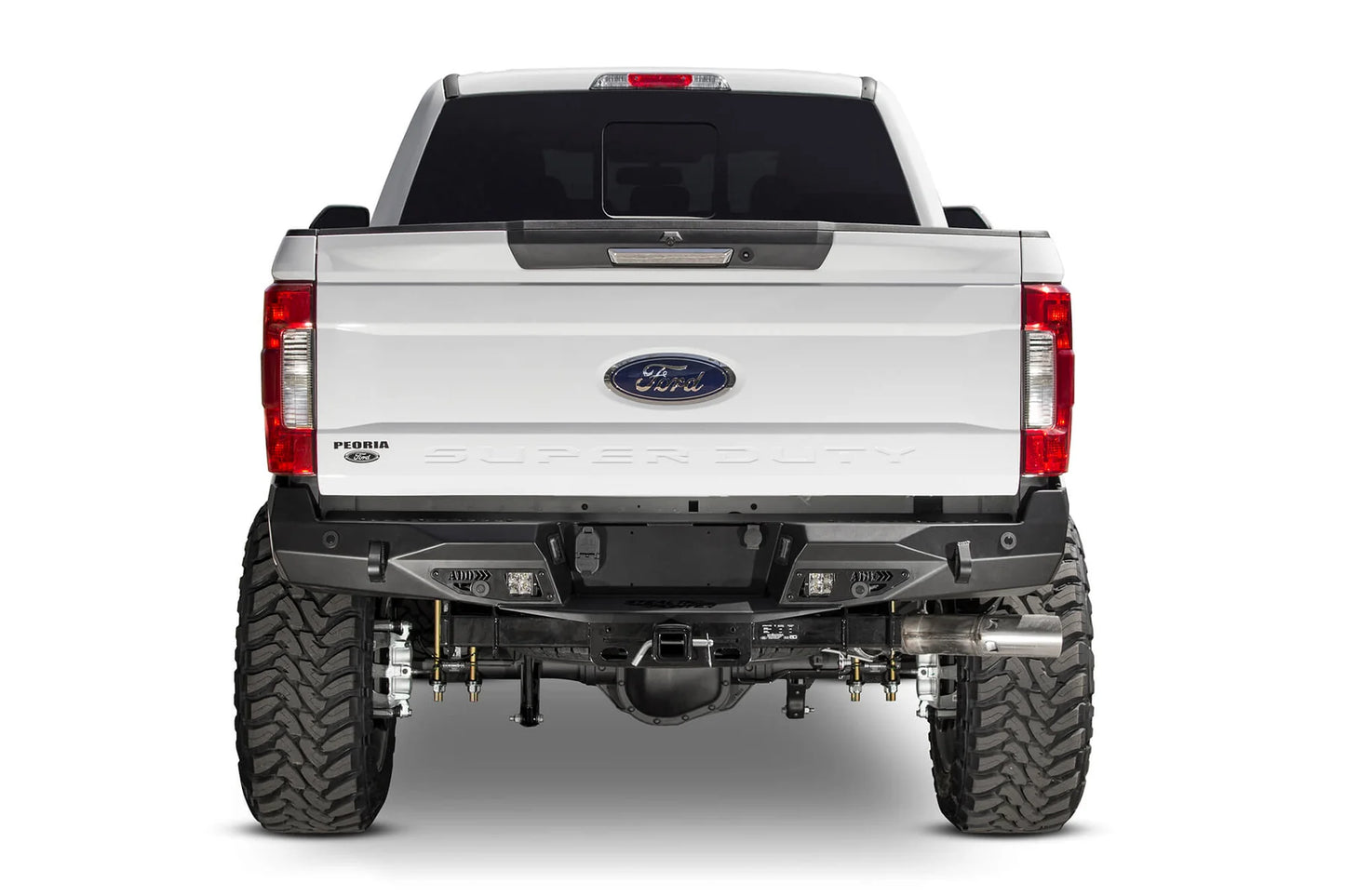 2017 - 2022 FORD SUPER DUTY STEALTH FIGHTER REAR BUMPER - eliteracefab.com