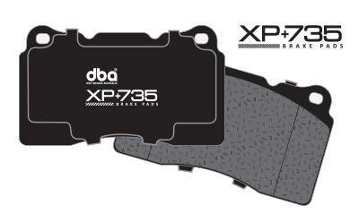 DBA 03-06 EVO / 04-09 STi / 03-07 350Z Track Edition/G35 w/ Brembo XP650 Rear Brake Pads - eliteracefab.com