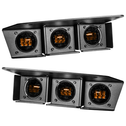 Oracle High 21-22 Ford Bronco Triple LED Fog Light kit for Steel Bumper ORACLE Lighting
