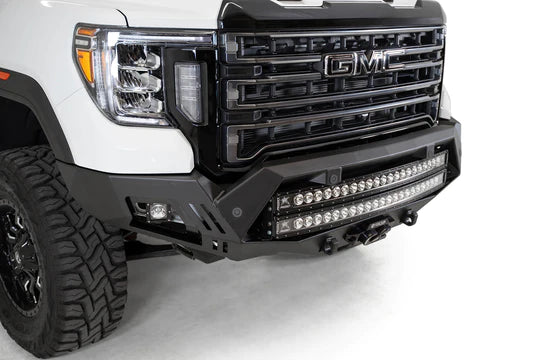 2020-2023 GMC SIERRA 2500/3500 BOMBER HD FRONT BUMPER - eliteracefab.com
