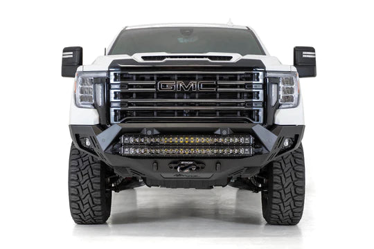 2020-2023 GMC SIERRA 2500/3500 BOMBER HD FRONT BUMPER - eliteracefab.com