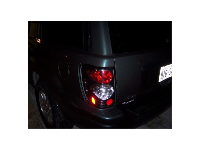 Spyder Jeep Grand Cherokee 99-04 Euro Style Tail Lights Black ALT-YD-JGC99-BK - eliteracefab.com