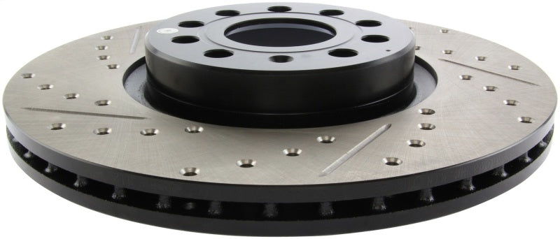 StopTech Slotted & Drilled Sport Brake Rotor - eliteracefab.com