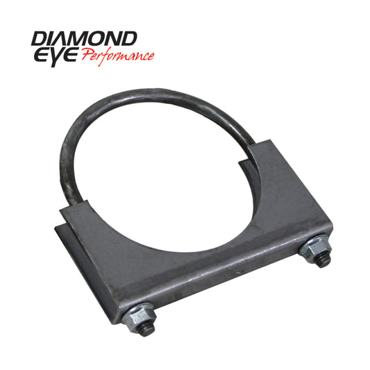 Diamond Eye CLAMP 5in 3/8in U-BOLT 11 GAUGE SADDLE HEAVY DUTY Diamond Eye Performance