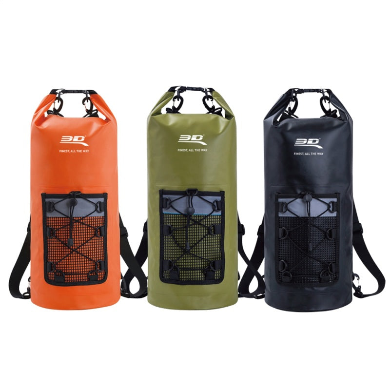 3D MAXpider 6117-AG Roll-Top Dry Bag Backpack - Army Green