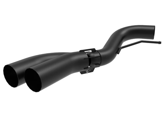 aFe Rebel DPF-Back 409 SS Exhaust System w/Dual Black Tips 18-19 Ford F-150 V6 3.0L (td) aFe