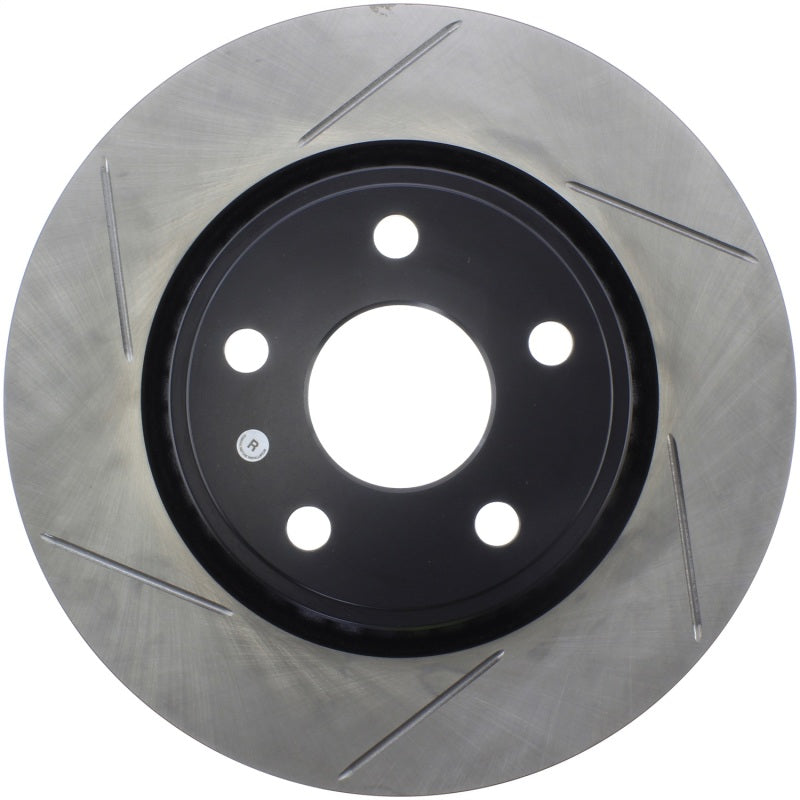 StopTech Slotted Sport Front Right Brake Rotor 11-17Jeep Grand Cherokee (Exludes SRT8) Stoptech