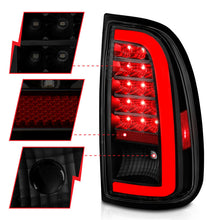 Load image into Gallery viewer, ANZO 00-06 Toyota Tundra (Std. Bed/Reg Cab) LED Taillights w/Light Bar Black Housing Smoke Lens - eliteracefab.com