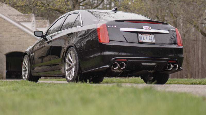 STAINLESS WORKS Stainless Steel Performance Connect Axleback Cadillac CTS-V Sedan 16-19 - eliteracefab.com
