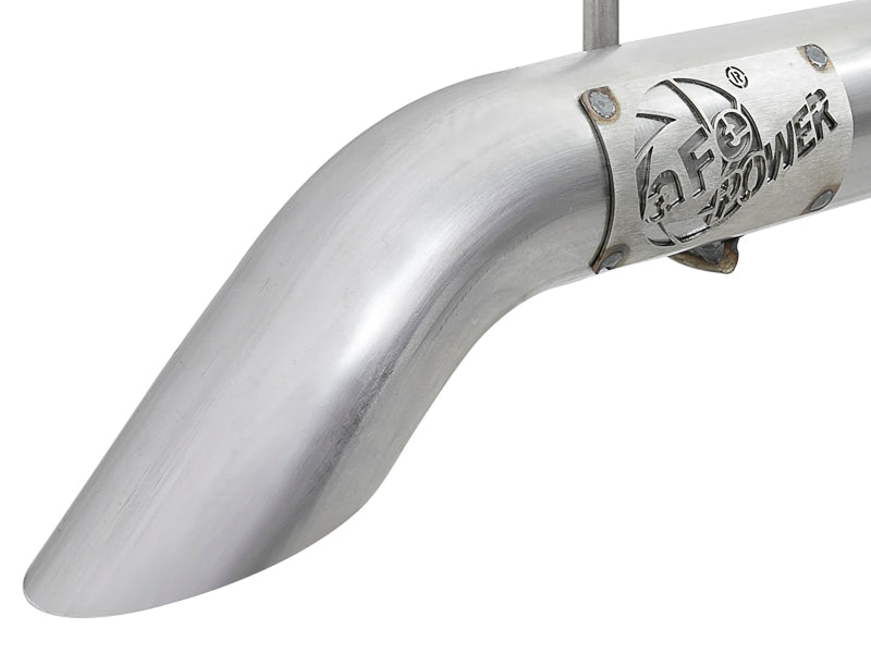 aFe MACH Force-Xp Axle-Back Exhaust System w/NoTip 18-20 Jeep Wrangler L4-2.0T / V6-3.6L - eliteracefab.com