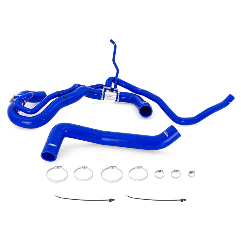 Mishimoto 17-19 Chevrolet Duramax 6.6L L5P Blue Silicone Radiator Hose Kit - eliteracefab.com