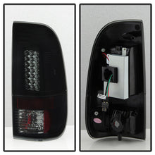 Load image into Gallery viewer, Spyder 08-16 Ford Super Duty LED Tail Lights Black Smoke ALT-YD-FS07-LED-BSM - eliteracefab.com