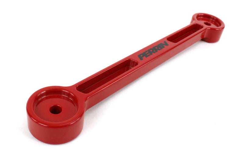 Perrin 17-19 Honda Civic Si Coupe/Sedan Battery Tie Down - Red - eliteracefab.com