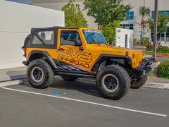 DV8 Offroad 2007-2018 Jeep Wrangler Armor Fenders - eliteracefab.com