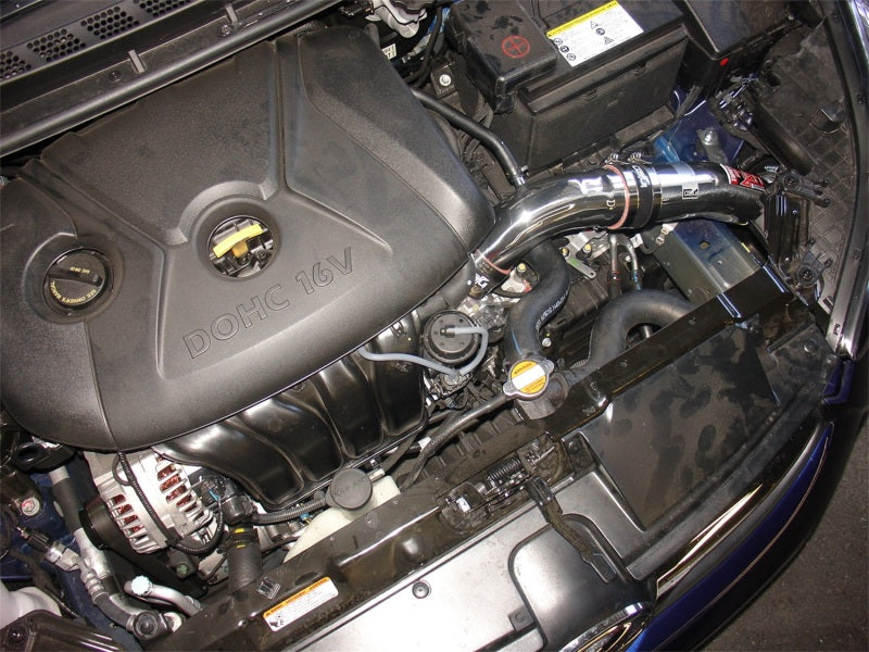 Injen 11-12 Hyundai Elantra 1.8L 4cyl Polished Tuned C/A Intake w/MR Tech & Web Nano-Fiber Filter - eliteracefab.com